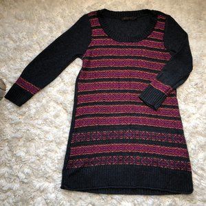 Grey & Pink Sweater Dress from The Limited